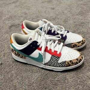 Nike Multicolor Patchwork Sneakers